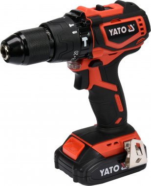 Vrtačka s příklepem AKU 18V LI-ION, 600-2000 ot/min Yato YT-82796