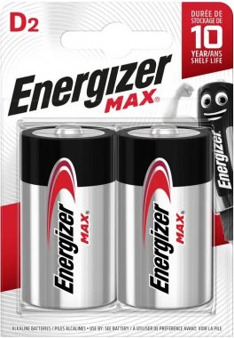 Energizer Alkaline D Max LR20/2 (2ks)