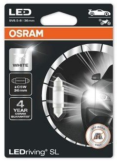 Žárovka Osram C5W, LEDriving SL 6418DWP-01B