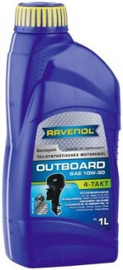 Motorový olej Ravenol Outboardoel 4T 10W-30, 1L