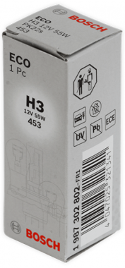 Žárovka Bosch H3, Eco WS 1987302802