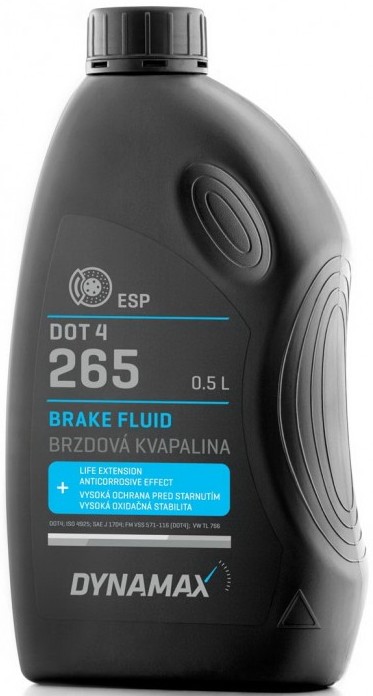 Brzdová kapalina Dynamax 265 DOT4 ESP, 500ml