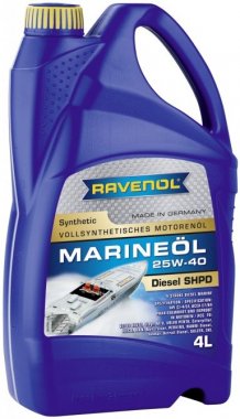 Motorový olej Ravenol Marineoil SHPD 25W-40, 4L