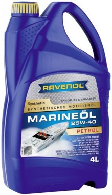 Motorový olej Ravenol Marineoil Petrol 25W-40, 4L