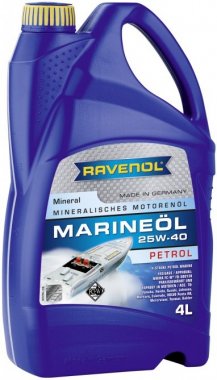 Motorový olej Ravenol Marineoil Petrol 25W-40, 4L