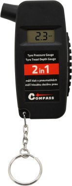 Compass pneuměřič DIGITAL 2in1