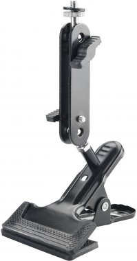 Držák-klip nastavitelný na laser/kameru, 1/4" šroub EXTOL PREMIUM