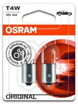Žárovka Osram T4W, Original 3893-02B
