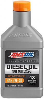 Motorový olej Amsoil Heavy-Duty Synthetic Diesel 5W-40, 946ml