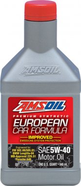Motorový olej Amsoil European Car Formula Improved 5W-40, 946ml