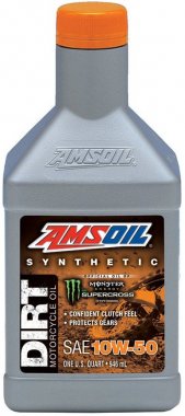Motorový olej Amsoil Synthetic Dirt Bike 10W-50, 946ml