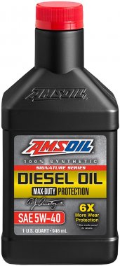 Motorový olej Amsoil Signature Series Max-Duty 5W-40, 946ml