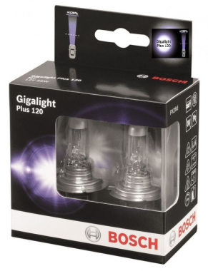 Žárovka Bosch H4, Plus 120 Gigalight 1987301160