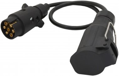 Compass kabel redukční 0,6m 7pólů zástrčka - 13pólů zásuvka