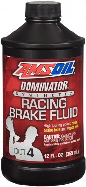 Brzdová kapalina Amsoil DOT 4 Dominator, 355ml