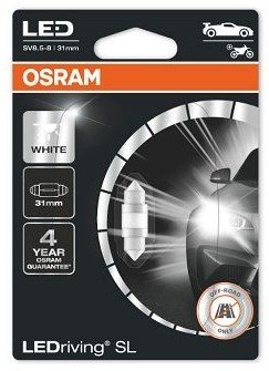 Žárovka Osram C5W, LEDriving SL 6438DWP-01B