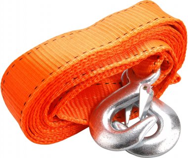 Lano tažné - popruh s háky, 4m x 50mm, max. tažnost - 2800kg EXTOL PREMIUM