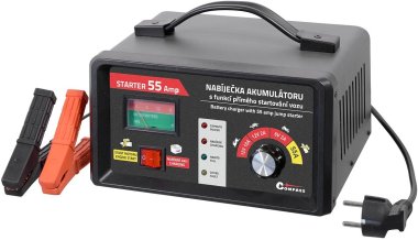Compass nabíječka 6/12V 2/10/55A STARTER