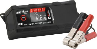 Compass nabíječka mikroprocesor 4Amp 12V PB/GEL/AGM/LiFePO4 LCD displej