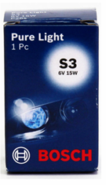Žárovka Bosch S3, Pure Light 1987302606