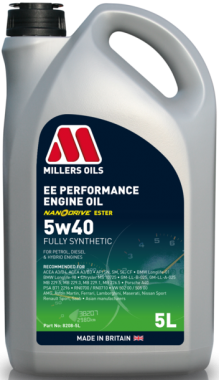 Motorový olej Millers Oils EE Performance 5W-40, 5L