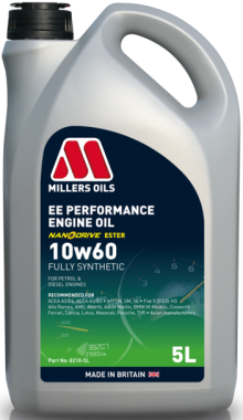 Motorový olej Millers Oils EE Performance 10W-60, 5L