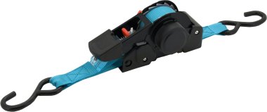 Compass popruh s ráčnou a háky samonavíjecí 320daN 3,5m TÜV BLUE WAY