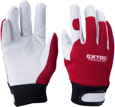 Rukavice kožené, velikost 10" EXTOL PREMIUM