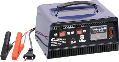 Compass nabíječka 8Amp 6/12V TÜV/GS METALLIC