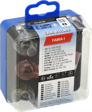 Compass žárovky servisní box ŠKODA FABIA I.