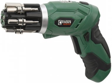 Compass akumulátorový šroubovák s nástavci C-LION 3,6V plastic box