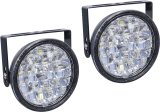 Světla denního svícení kulatá 18 LED/12V Compass