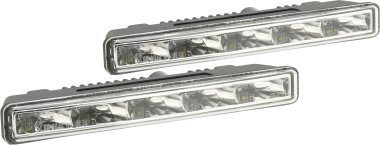 Světla denního svícení 5 HIGH POWER LED 12V/24V (185x23x55 mm)