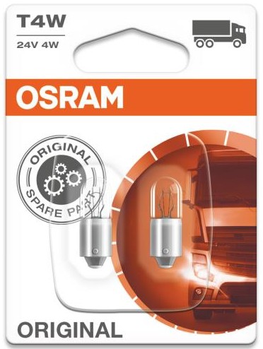 Žárovka Osram T4W, Original 3930