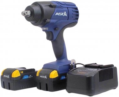Aku rázový utahovák 1/2", extra výkonný 1250 Nm, 18V, 2x 5.0Ah Li-Ion - ASTA A-BA1250 A-BA1250