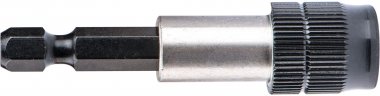 Držák hrotů do vrtačky, 1/4"x60mm, Fix-Clip, CrV FORTUM