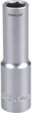Hlavice nástrčná prodloužená 1/2", 12mm, L 77mm FORTUM