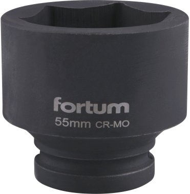 Hlavice nástrčná rázová 3/4", 55mm, L 70mm FORTUM