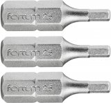 Hrot imbus sada 3ks, H 2,5x25mm, S2 FORTUM