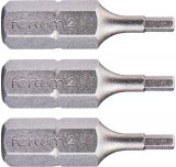 Hrot imbus sada 3ks, H 2x25mm, S2 FORTUM