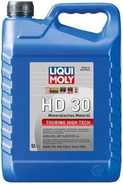 Motorový olej Liqui Moly Touring High Tech HD 30, 5L