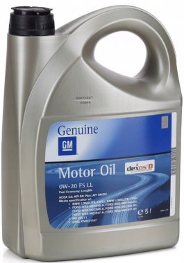 Motorový olej GM Fuel Economy Longlife 0W-20, 5L