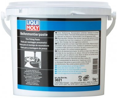 Liqui Moly Bílá pasta pro montáž pneumatik, 5kg