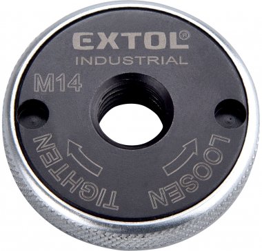 Matice rychloupínací pro úhlové brusky, click-nut, M14 EXTOL INDUSTRIAL