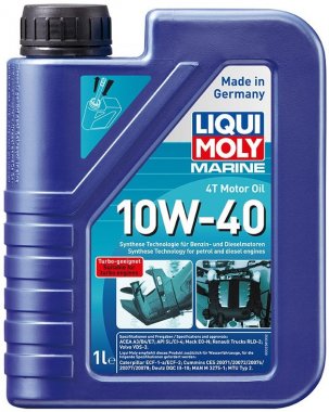 Motorový list Liqui Moly Marine 4T 10W-40, 1L