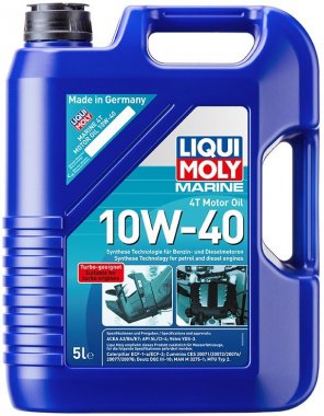 Motorový list Liqui Moly Marine 4T 10W-40, 5L