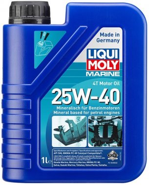 Motorový list Liqui Moly Marine 4T 25W-40, 1L