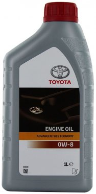 Motorový olej Toyota Advanced Fuel Economy 0W-8, 1L