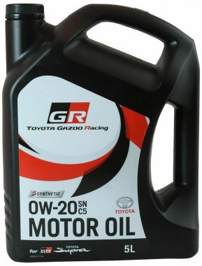 Motorový olej Toyota Gazoo Racing Supra 0W-20, 5L