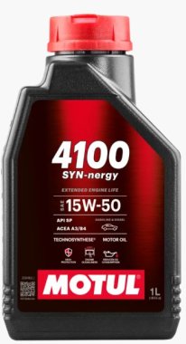 Motorový olej Motul 4100 SYN-NERGY 15W-50, 1L